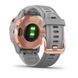 Смарт-часы Garmin fenix 6S Pro Sapphire розово-золотистые с серым ремешком 010-02159-21 фото 9