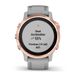 Смарт-годинник Garmin fenix 6S Pro Sapphire рожево-золотистий з сірим ремінцем 010-02159-21 фото 8
