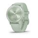 Смарт-часы Garmin vivomove Sport цвета ментола с силиконовым ремешком и серебристыми вставками 010-02566-03 фото