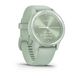 Смарт-годинник Garmin vivomove Sport кольору ментолу із силіконовим ремінцем і сріблястими вставками 010-02566-03 фото 3