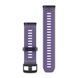 Быстросменные ремешки Garmin Forerunner Collection (22 мм) силиконовые, полупрозрачные императорско-фиолетовые/индиго со сланцевой фурнитурой 010-11251-AV фото 2