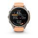 Смарт-годинник Garmin fenix 9 Pro (43 мм) титан рожева устриця/осінньо-помаранчевий 010-04335-06 фото 4
