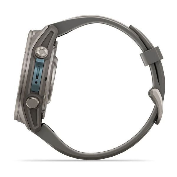 Смарт-годинник Garmin fenix 9 (43 мм) титан гравійно-сірий 010-04761-11 фото