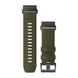 Ремінці для годинника Garmin QuickFit 26 тактичні нейлонові Ranger зелені 010-13010-10 фото
