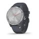Смарт-годинник Garmin vivomove 3S зі сріблястим безелем та гранітно-синім ремінцем 010-02238-20 фото