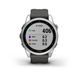 Смарт-годинник Garmin fenix 7S сріблястий з ремінцем графітового кольору 010-02539-01 фото 7