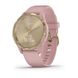 Смарт-часы Garmin vivomove 3S со светло-золотистым безелем и пыльно-розовым ремешком 010-02238-21 фото 1