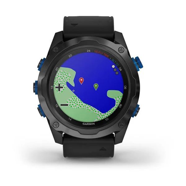 Смарт-годинник Garmin Descent Mk2i титановий сірий DLC з чорним ремінцем 010-02132-11 фото