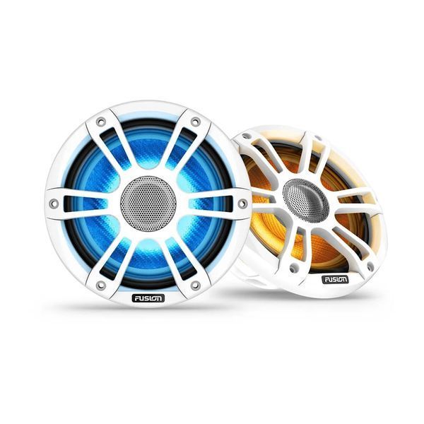 Морские динамики Fusion Signature Series 3i 7,7" 280 Вт коаксиальные спортивные с подсветкой CRGBW белые (пара) 010-02772-10 фото