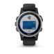 Смарт-часы Garmin fenix 5S Plus серебристо-черные с черным ремешком 010-01987-21 фото 3