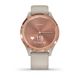 Смарт-часы Garmin vivomove 3S с розово-золотистым безелем и светло-песочным ремешком 010-02238-22 фото 6