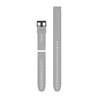 Ремешки для часов Garmin QuickFit 26 силиконовые пыльно-серые (из 3 частей, для дайвинга) 010-12904-00 фото