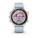 Смарт-часы Garmin fenix 5S Plus белые с серо-голубым ремешком 010-01987-23 фото 2