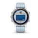 Смарт-часы Garmin fenix 5S Plus белые с серо-голубым ремешком 010-01987-23 фото 4