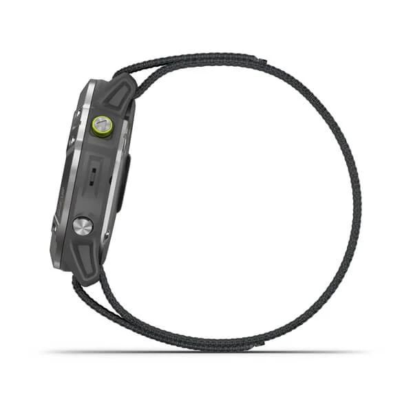 Смарт-годинник Garmin Enduro сталевий з сірим нейлоновим ремінцем UltraFit 010-02408-00 фото