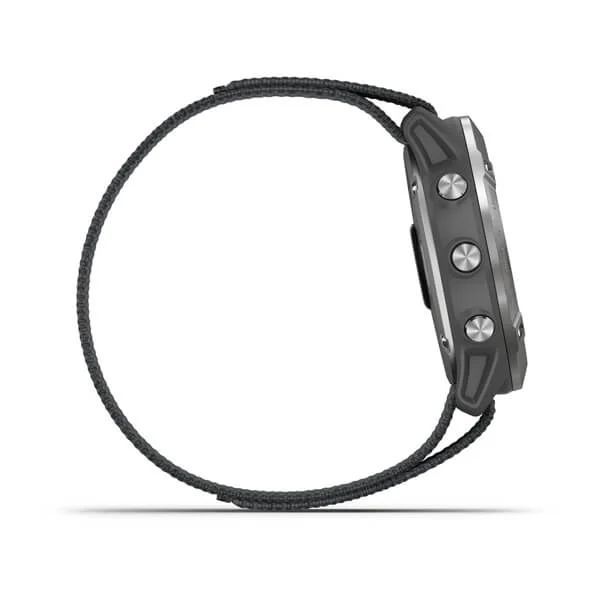 Смарт-годинник Garmin Enduro сталевий з сірим нейлоновим ремінцем UltraFit 010-02408-00 фото