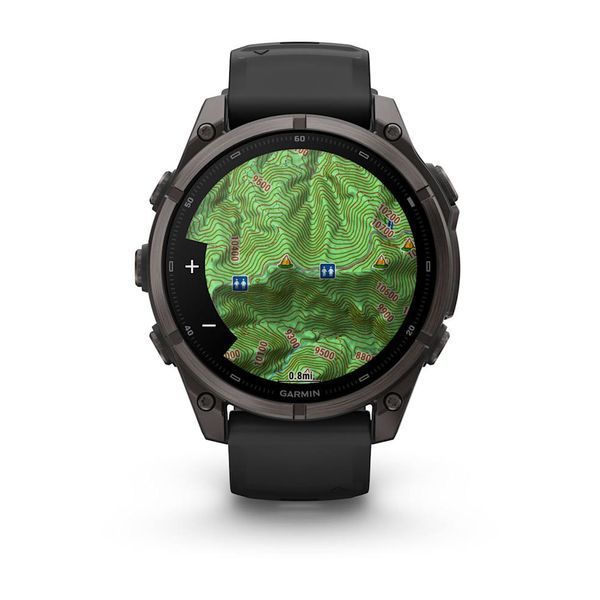 Смарт-часы Garmin fenix 9 (47 мм) карбоново-серый DLC титан черный 010-04762-10 фото
