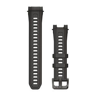 Сменные ремешки для смарт-часов Garmin Instinct 3 &ndash; 45 мм/Instinct Crossover AMOLED (22 мм) силиконовые, угольный 010-13395-10 фото