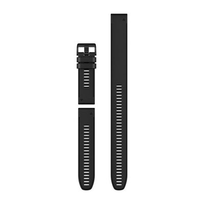 Ремінці для годинника Garmin QuickFit 26 силіконові чорні (із 3 частин, для дайвінгу) 010-12907-00 фото
