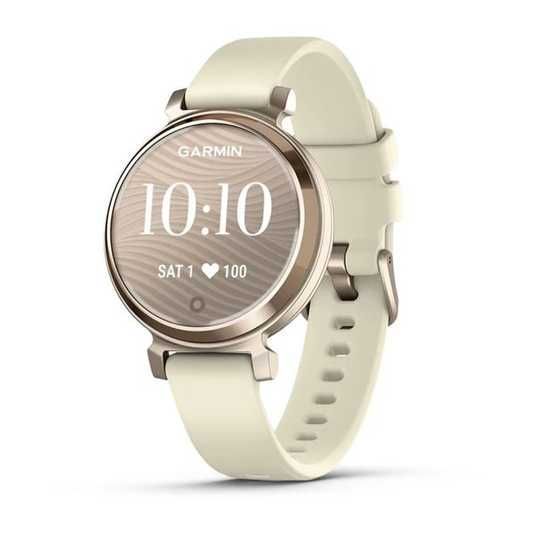 lily_Sa出品！ Смарт-годинник Garmin Lily 2 кремово-золотистий із кокосовим