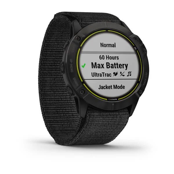 Смарт-годинник Garmin Enduro сірий титановий DLC з чорним нейлоновим ремінцем UltraFit 010-02408-01 фото