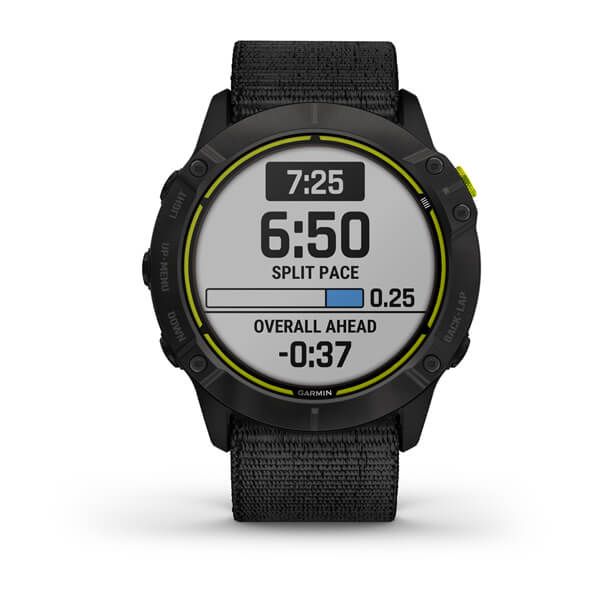 Смарт-часы Garmin Enduro серые титановые DLC с черным нейлоновым ремешком UltraFit 010-02408-01 фото