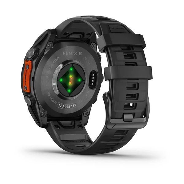 Смарт-годинник Garmin fenix 8 AMOLED (47 мм) сланцево-сірий/чорний 010-02904-00 фото