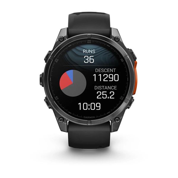 Смарт-годинник Garmin fenix 8 AMOLED (47 мм) сланцево-сірий/чорний 010-02904-00 фото