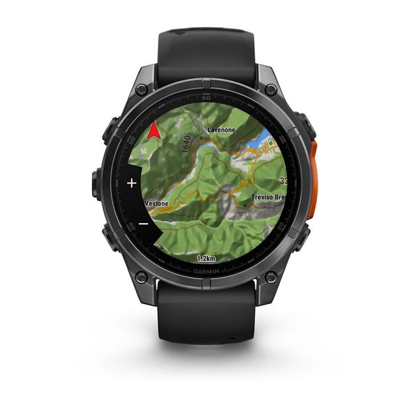 Смарт-годинник Garmin fenix 8 AMOLED (47 мм) сланцево-сірий/чорний 010-02904-00 фото