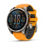 Смарт-часы Garmin fenix 8 AMOLED (47 мм) Sapphire титан оранжевый/графит 010-02904-11 фото