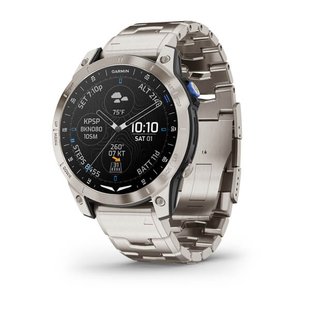 Смарт-часы Garmin D2 Mach 1 с титановым браслетом 010-02582-51 фото