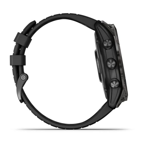 Смарт-часы Garmin epix Pro (Gen 2) Sapphire Edition (51мм) карбоново-серые титановые DLC с черным ремешком 010-02804-01 фото