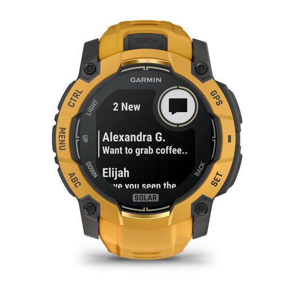 Смарт-часы Garmin Instinct 3 (50 мм) солнечная вспышка/серые 010-02935-02 фото