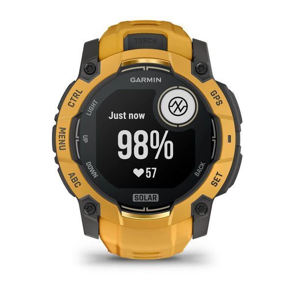 Смарт-часы Garmin Instinct 3 (50 мм) солнечная вспышка/серые 010-02935-02 фото