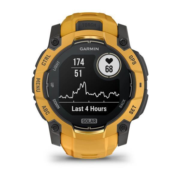 Смарт-часы Garmin Instinct 3 (50 мм) солнечная вспышка/серые 010-02935-02 фото