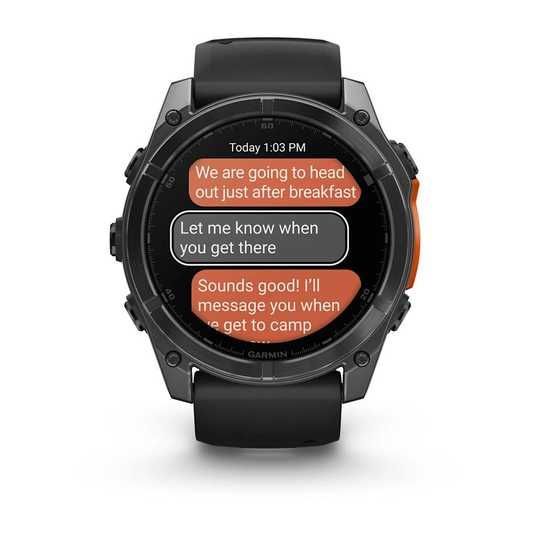 Garmin Fenix 8 AMOLED (51 мм) — смарт-годинник з великим дисплеєм