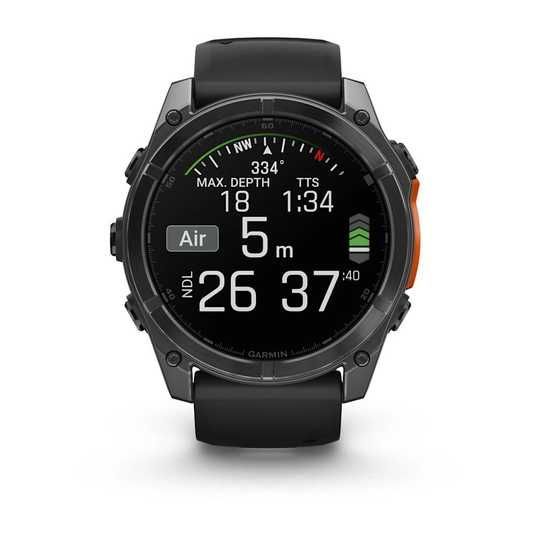 Garmin Fenix 8 AMOLED (51 мм) — смарт-годинник з великим дисплеєм