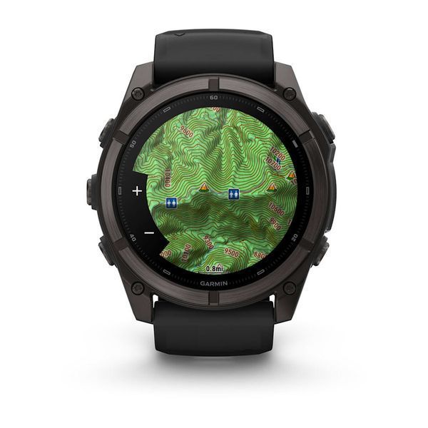 Смарт-часы Garmin fenix 9 (51 мм) карбоново-серый DLC титан черный 010-04763-10 фото