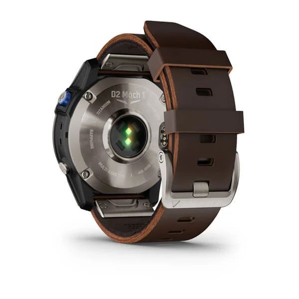 Смарт-часы Garmin D2 Mach 1 с коричневым ремешком Оксфорд 010-02582-55 фото