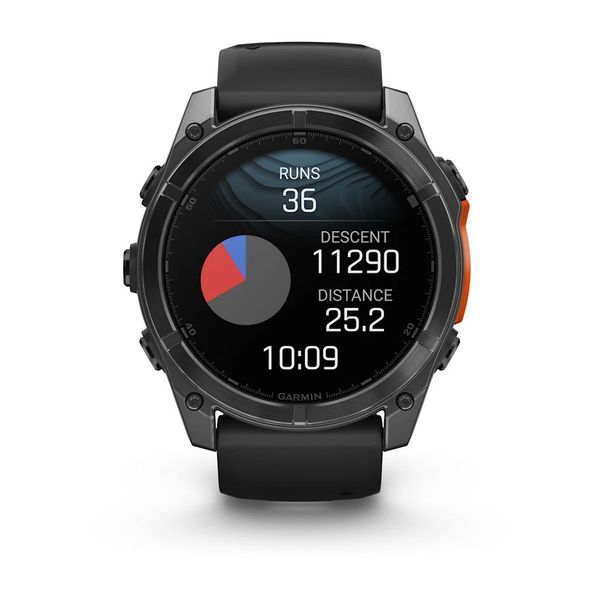 Смарт-часы Garmin fenix 8 AMOLED (51 мм) сланцево-серый/черный 010-02905-00 фото