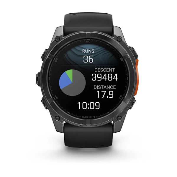 Смарт-часы Garmin fenix 8 AMOLED (51 мм) сланцево-серый/черный 010-02905-00 фото