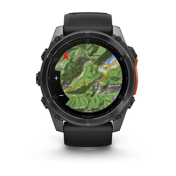 Смарт-годинник Garmin fenix 8 AMOLED (51 мм) сланцево-сірий/чорний 010-02905-00 фото