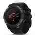 Смарт-часы Garmin Fenix ​​5X Plus Sapphire черные с черным ремешком 010-01989-01 фото 1