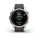 Смарт-часы Garmin fenix 7S Pro Solar Edition серебристые с ремешком графитового цвета 010-02776-01 фото 5