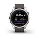 Смарт-часы Garmin fenix 7S Pro Solar Edition серебристые с ремешком графитового цвета 010-02776-01 фото 8