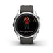 Смарт-часы Garmin fenix 7S Pro Solar Edition серебристые с ремешком графитового цвета 010-02776-01 фото 10