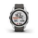 Смарт-часы Garmin fenix 7S Pro Solar Edition серебристые с ремешком графитового цвета 010-02776-01 фото 9