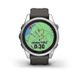 Смарт-годинник Garmin fenix 7S Pro Solar Edition сріблястий з ремінцем графітового кольору 010-02776-01 фото 7