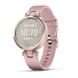Смарт-часы Garmin Lily Sport с кремово-золотистым безелем, розовым корпусом и силиконовым ремешком 010-02384-13 фото 1