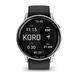 Смарт-годинник Garmin D2 Air X15 сріблястий з чорним силіконовим ремінцем 010-03014-50 фото 4